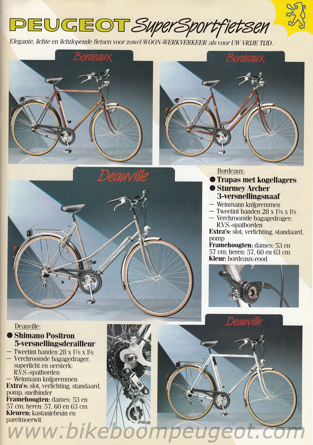 Peugeot 1985 Nederland Brochure